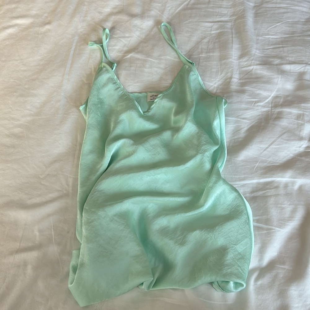 aritzia slip midi dress - Picture 3 of 6